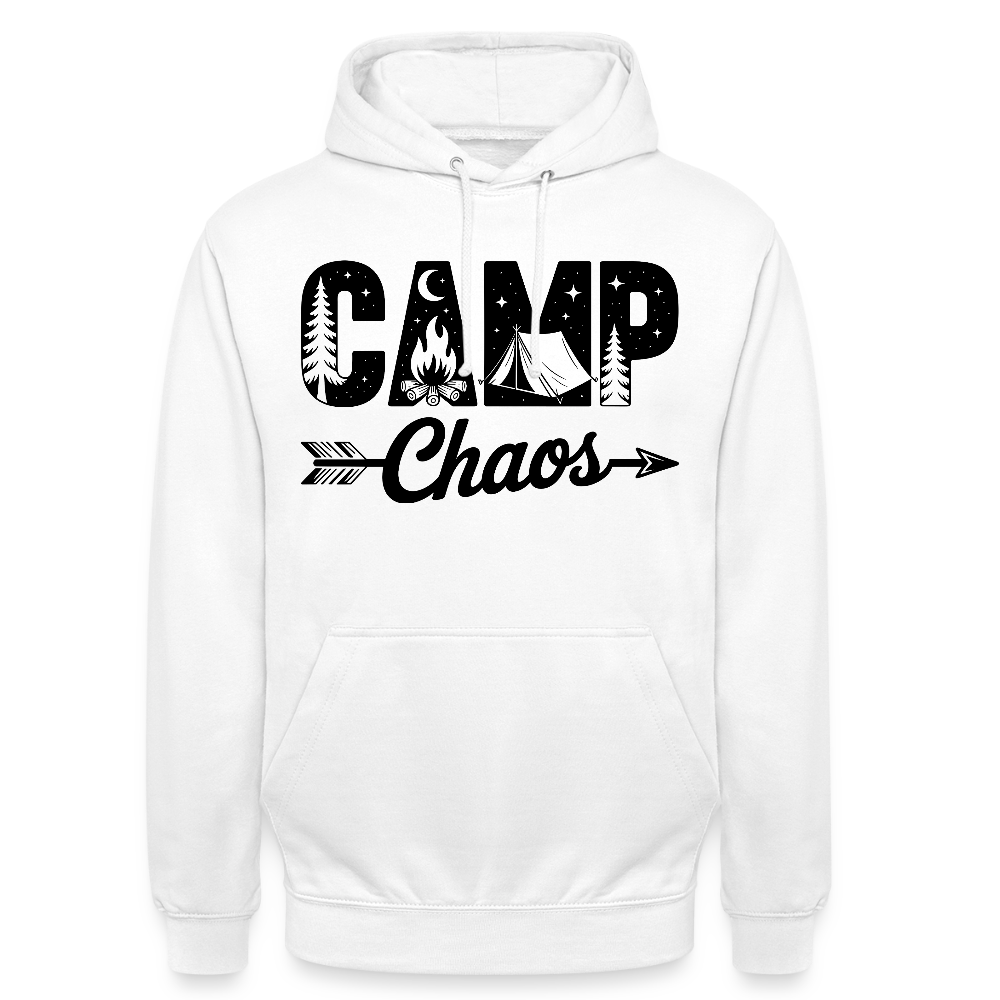 CAMP CHAOS | Unisex Hoodie - Weiß