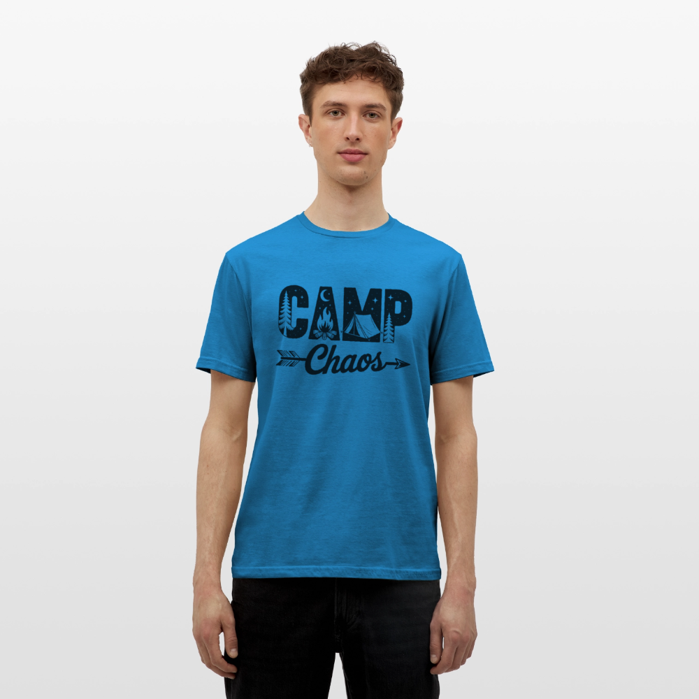 CAMP CHAOS | Männer T-Shirt - Royalblau