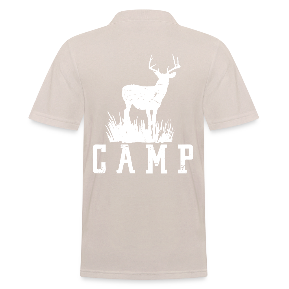 Camp | Männer Poloshirt - Beige