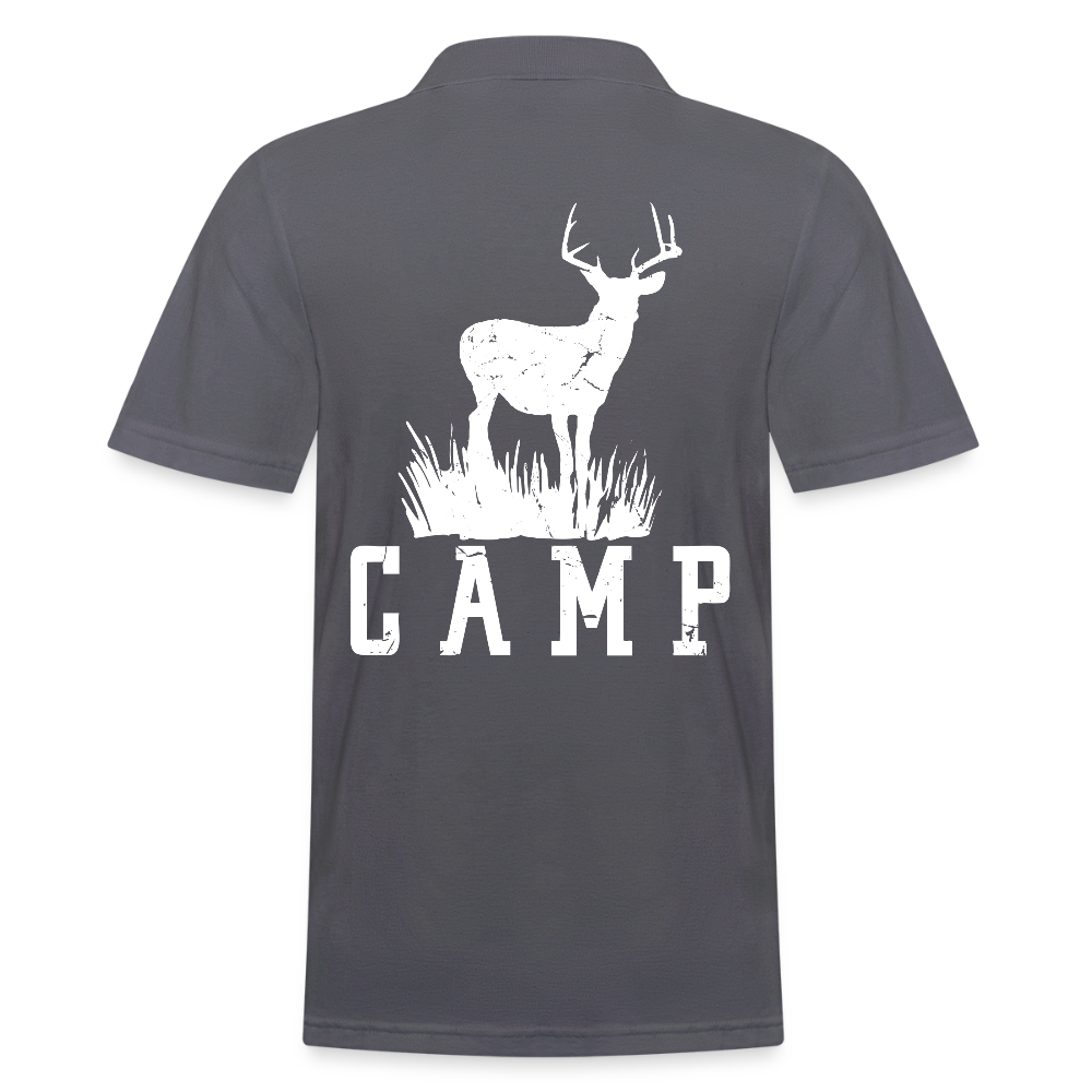 Camp | Männer Poloshirt - Anthrazit