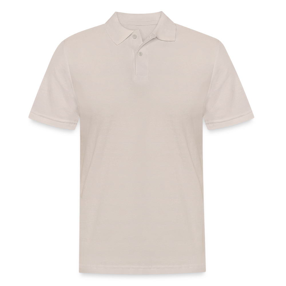 Wohnmobil unter Palmen | Männer Poloshirt - Beige