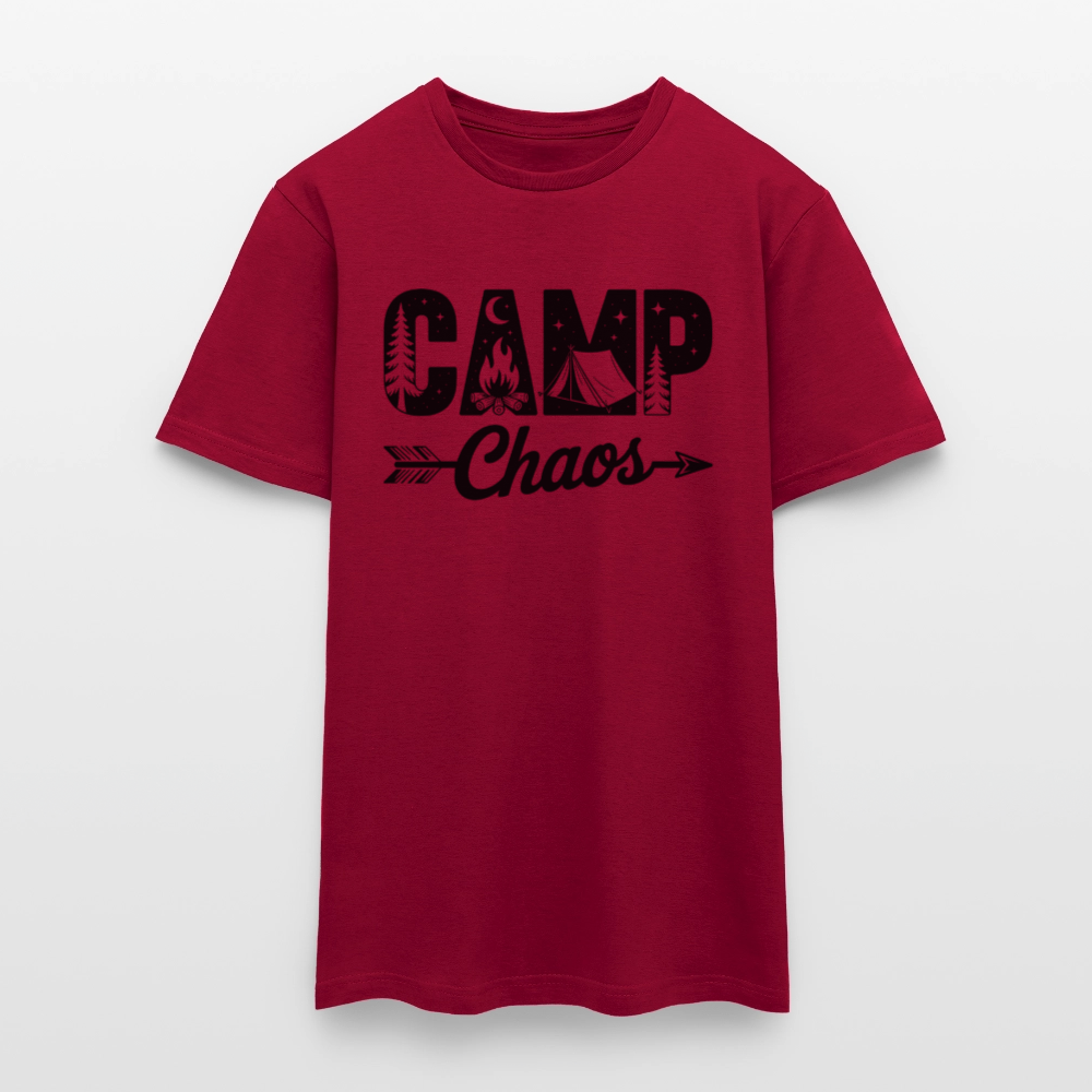CAMP CHAOS | Männer T-Shirt - Ziegelrot