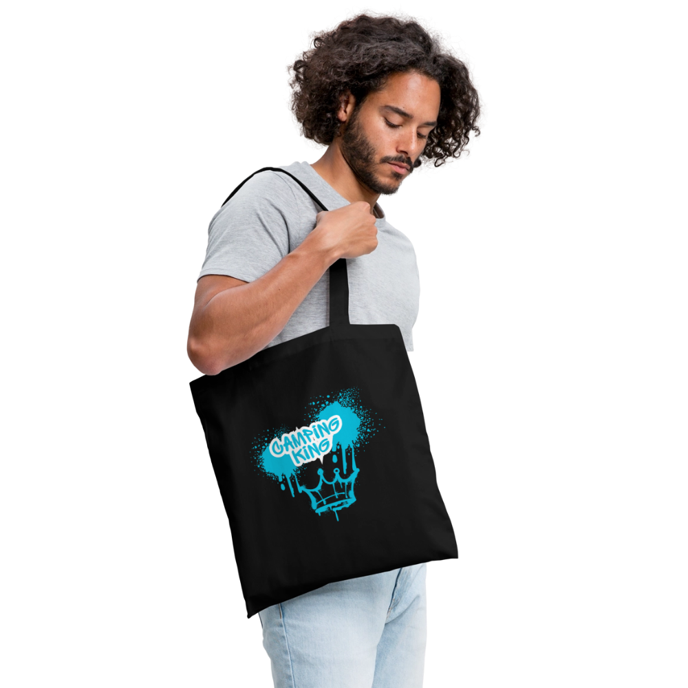 CAMPING KING | Stoffbeutel - Schwarz