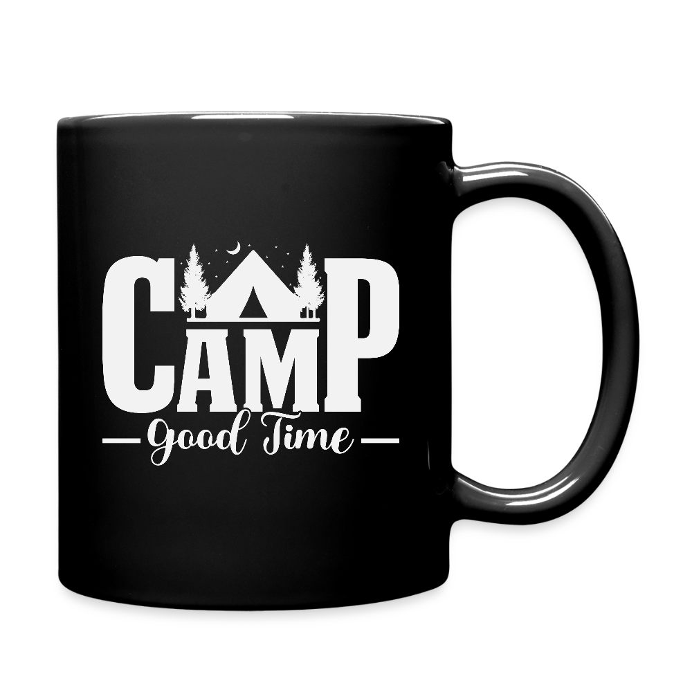 CAMP -GOOD TIME- | Tasse einfarbig - Schwarz