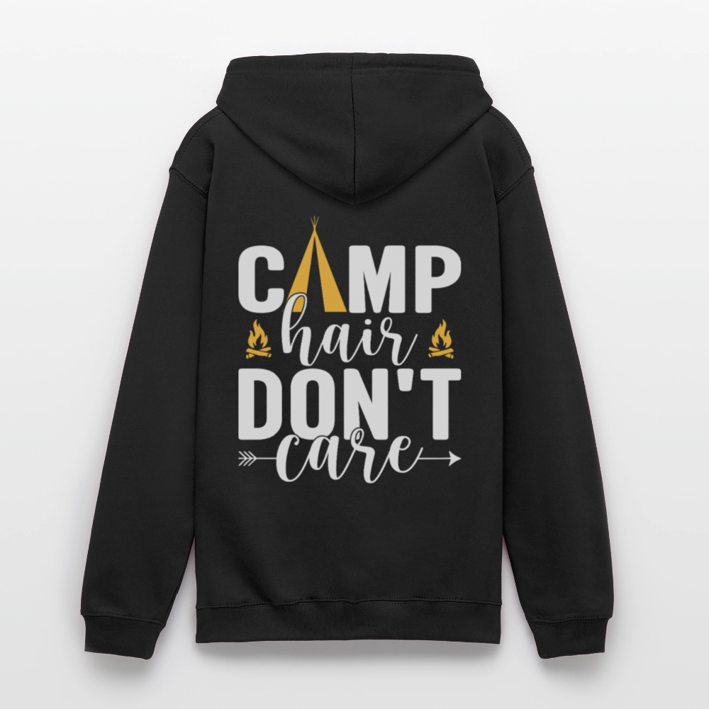 CAMP HAIR DON´T CARE | Unisex Hoodie - Schwarz