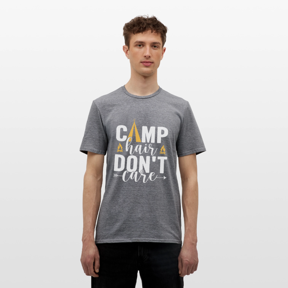 CAMP HAIR DON´T CARE | Männer T-Shirt - Graphit meliert