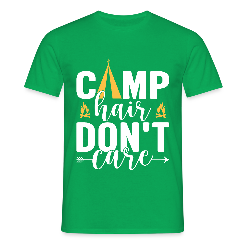 CAMP HAIR DON´T CARE | Männer T-Shirt - Kelly Green
