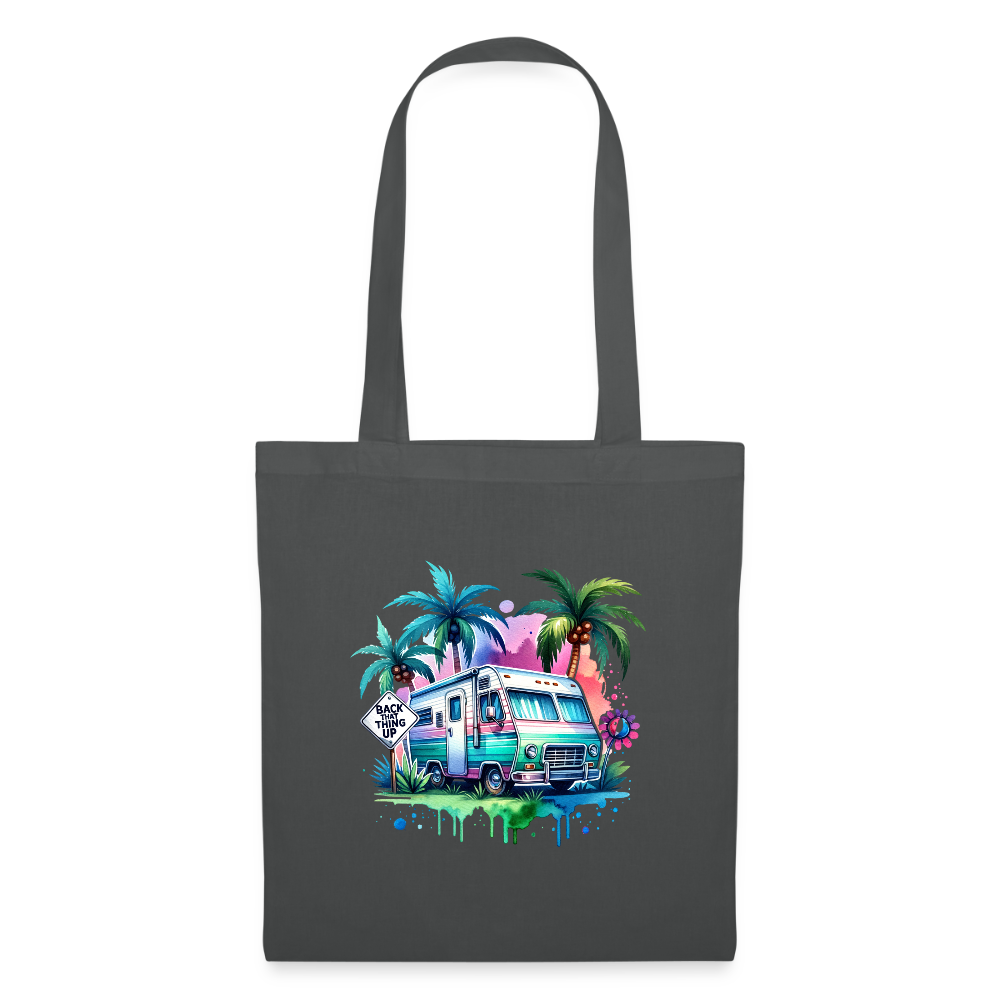 Wohnmobil unter Palmen | Stoffbeutel - Graphite