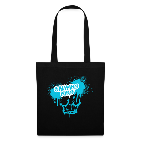 CAMPING KING | Stoffbeutel - Schwarz