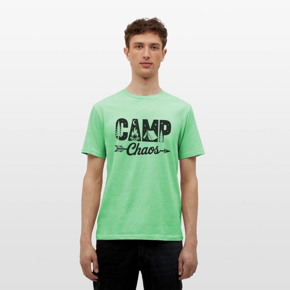 CAMP CHAOS | Männer T-Shirt - Mintgrün