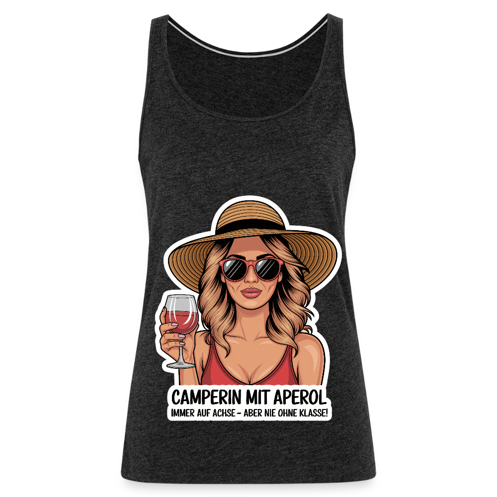 Camperin mit Aperol - Anthrazit