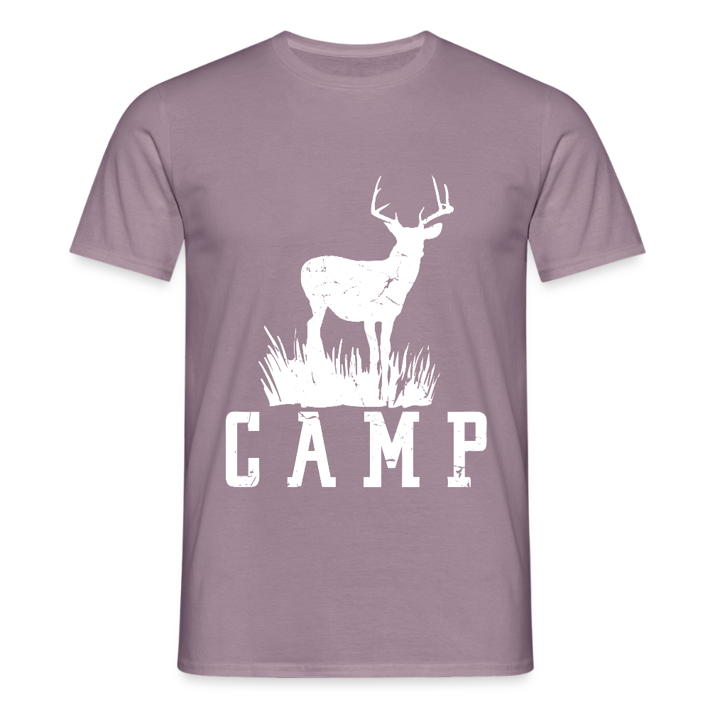 Camp | Männer T-Shirt - Lilagrau 