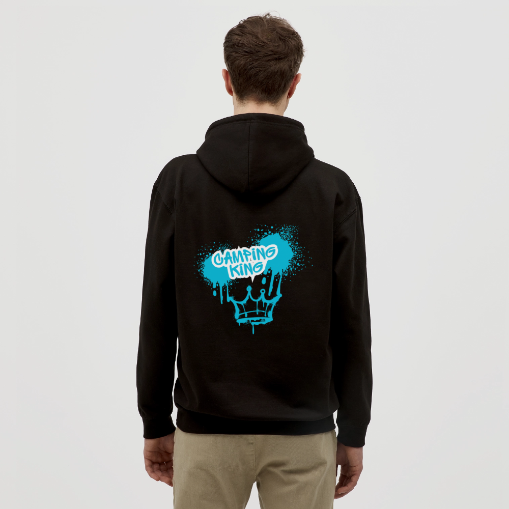 CAMPING KING | Unisex Hoodie - Schwarz