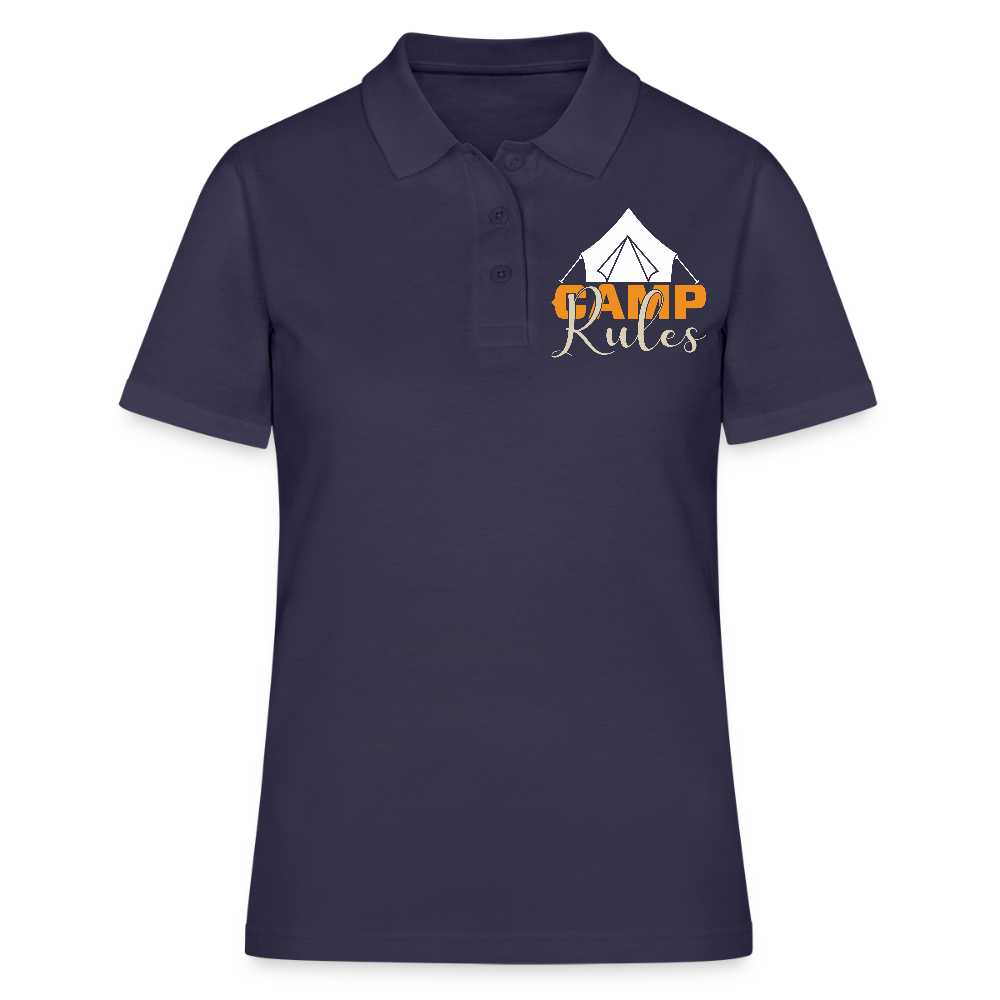 CAMP RULES | Frauen Polo Shirt - Navy