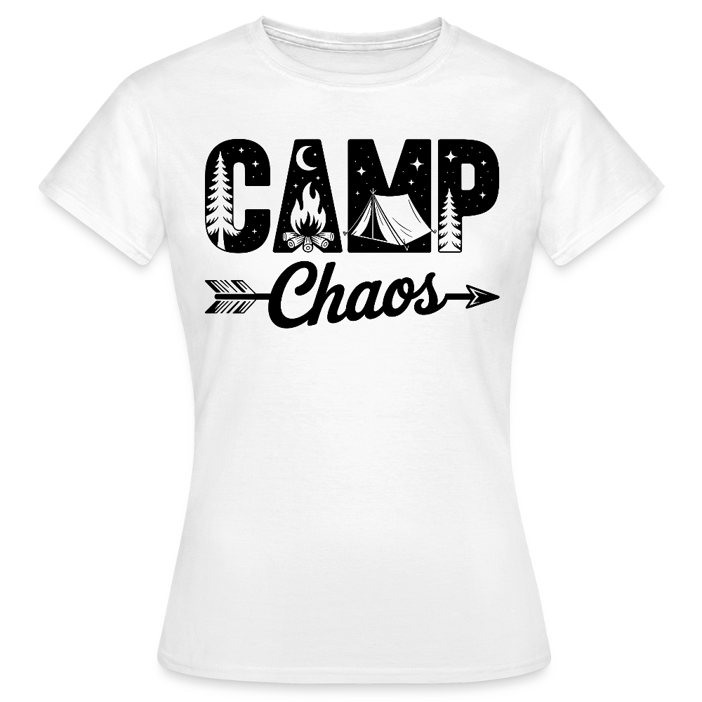 CAMP CHAOS | Frauen T-Shirt - Weiß