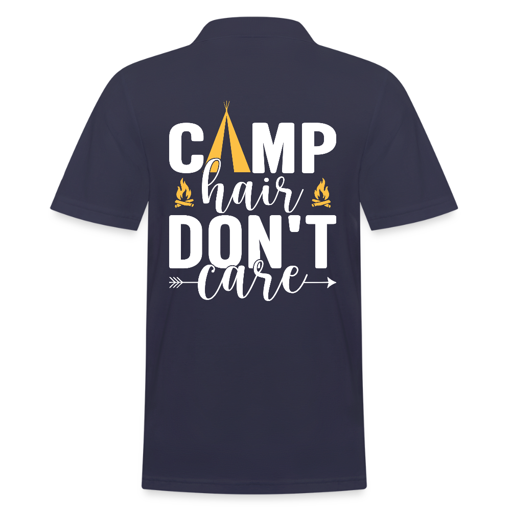 CAMP HAIR DON´T CARE | Männer Poloshirt - Navy
