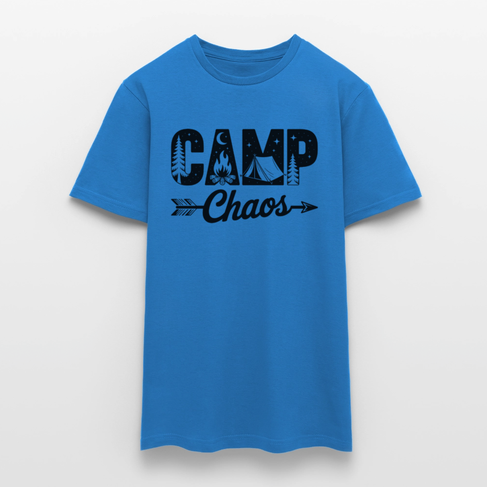 CAMP CHAOS | Männer T-Shirt - Royalblau