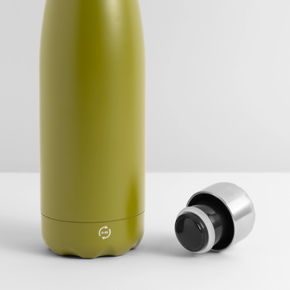 THE MOUNTAINS ARE CALLING | Thermosflasche 500 ml - Olivgrün 