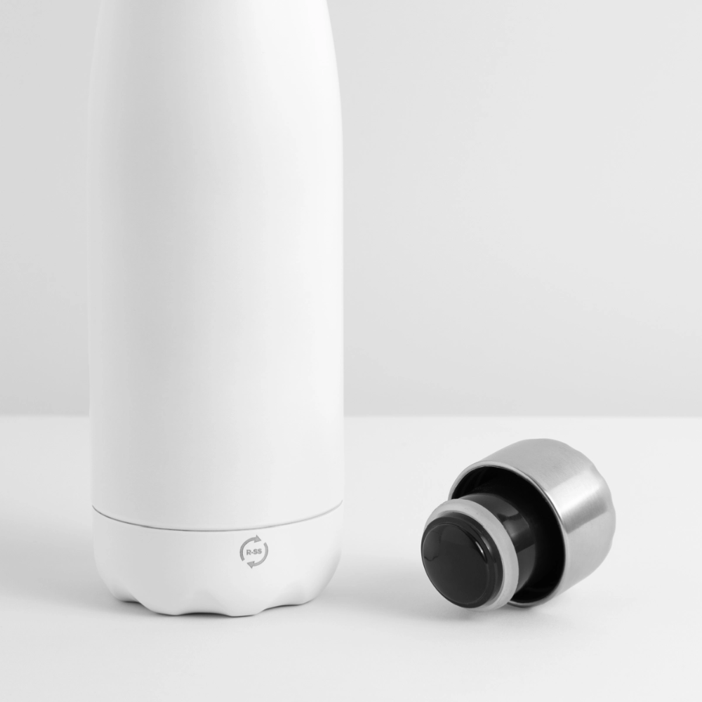 THE MOUNTAINS ARE CALLING | Thermosflasche 500 ml - Weiß