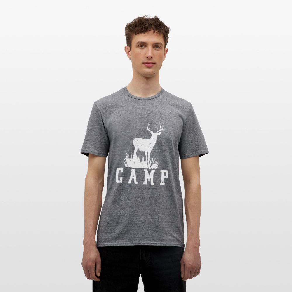 Camp | Männer T-Shirt - Graphit meliert