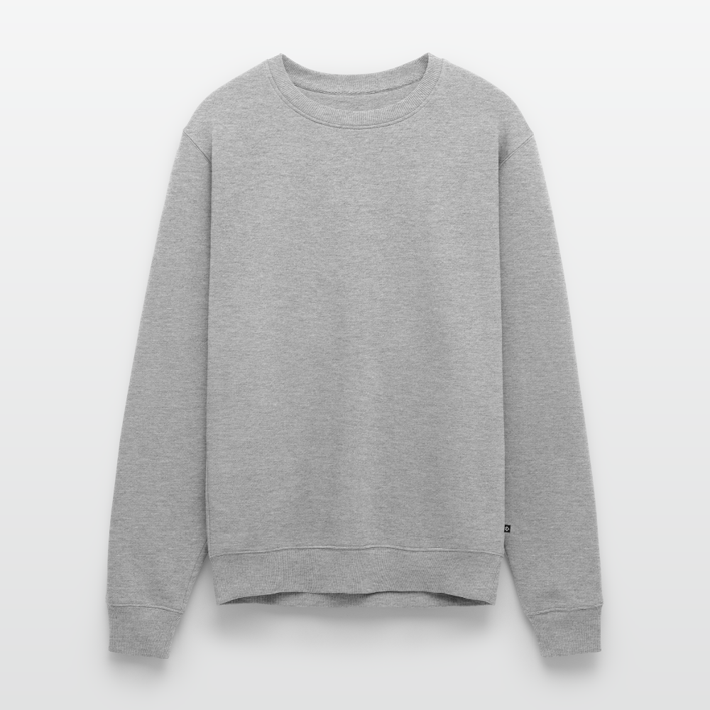 Wer braucht Zimmerservice, wenn es Lagerfeuer gibt? | Männer Premium Pullover - Grau meliert