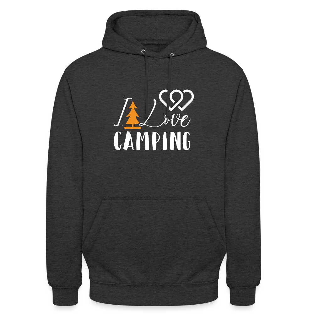 I LOVE CAMPING | Unisex Hoodie - Anthrazit