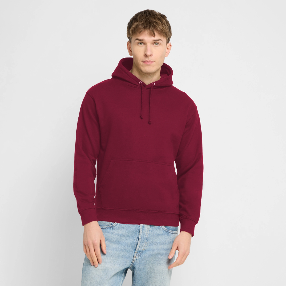 CAMPER SIND DIE MENSCHEN, DIE FREIWILLIG IM WALD WOHNEN UND DAS GLÜCKLICH Unisex Hoodie - Bordeaux