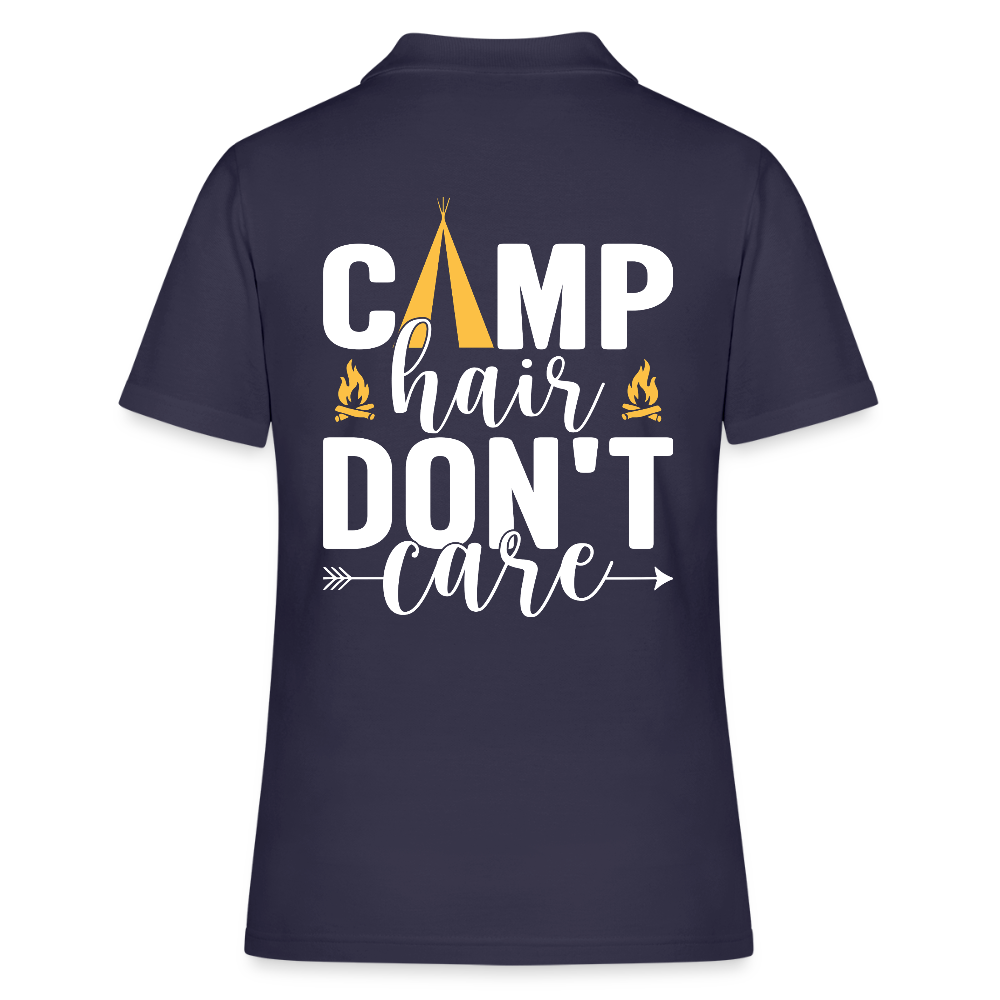 CAMP HAIR DON´T CARE | Frauen Polo Shirt - Navy