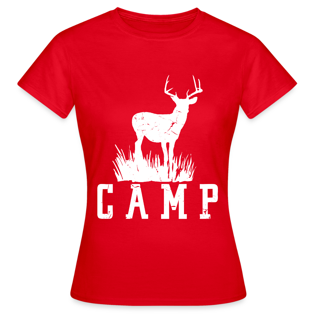 Camp | Frauen T-Shirt - Rot
