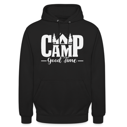 CAMP - GOOD TIME- | Unisex Hoodie - Schwarz