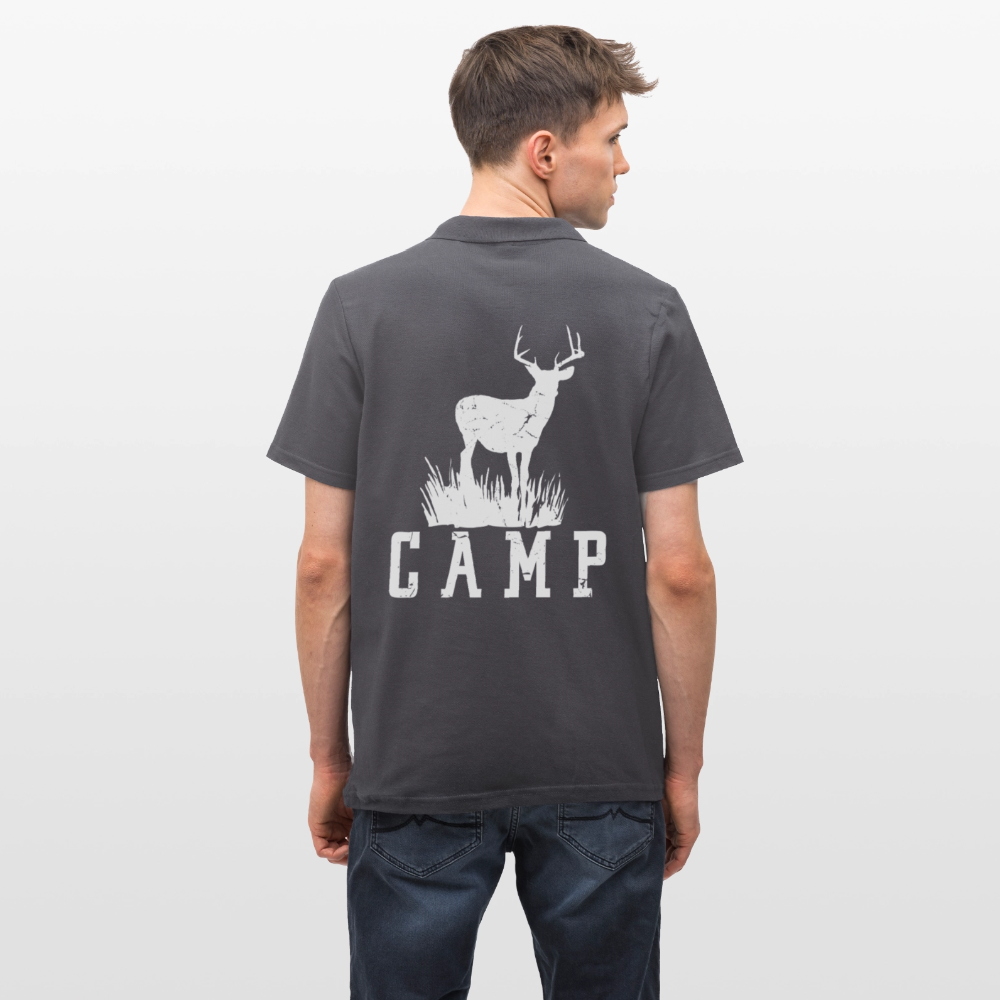 Camp | Männer Poloshirt - Anthrazit
