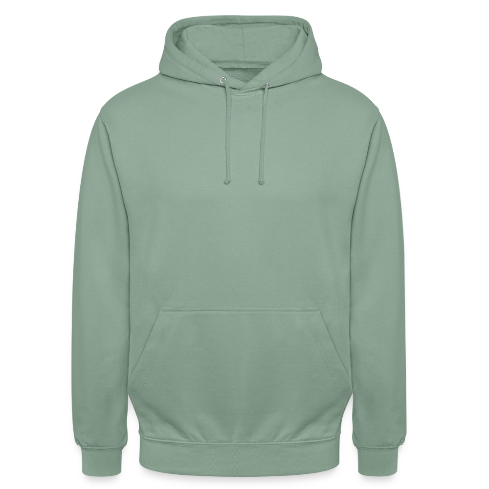 CAMPING IS MY HAPPY PLACE | Unisex Hoodie - Graugrün