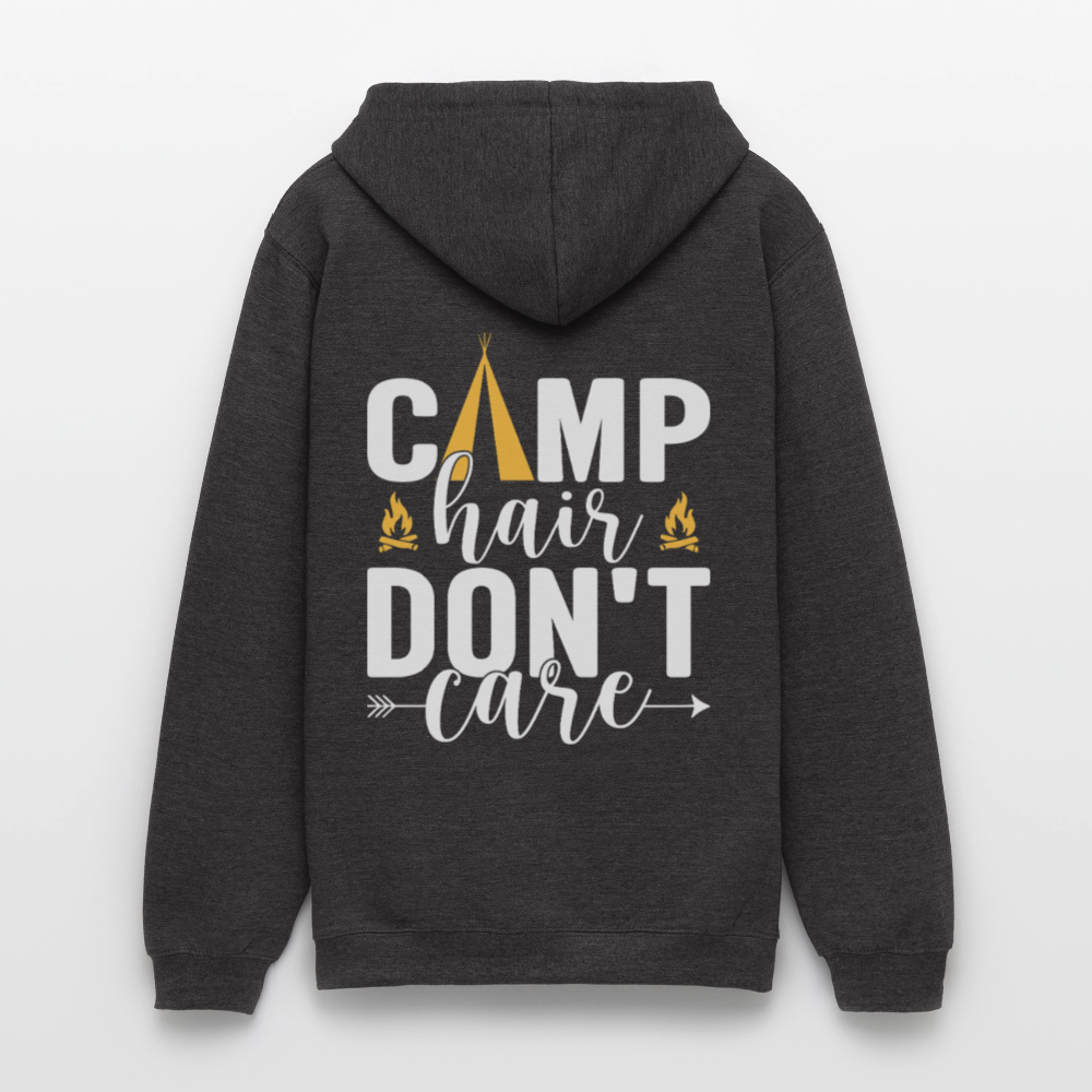 CAMP HAIR DON´T CARE | Unisex Hoodie - Anthrazit