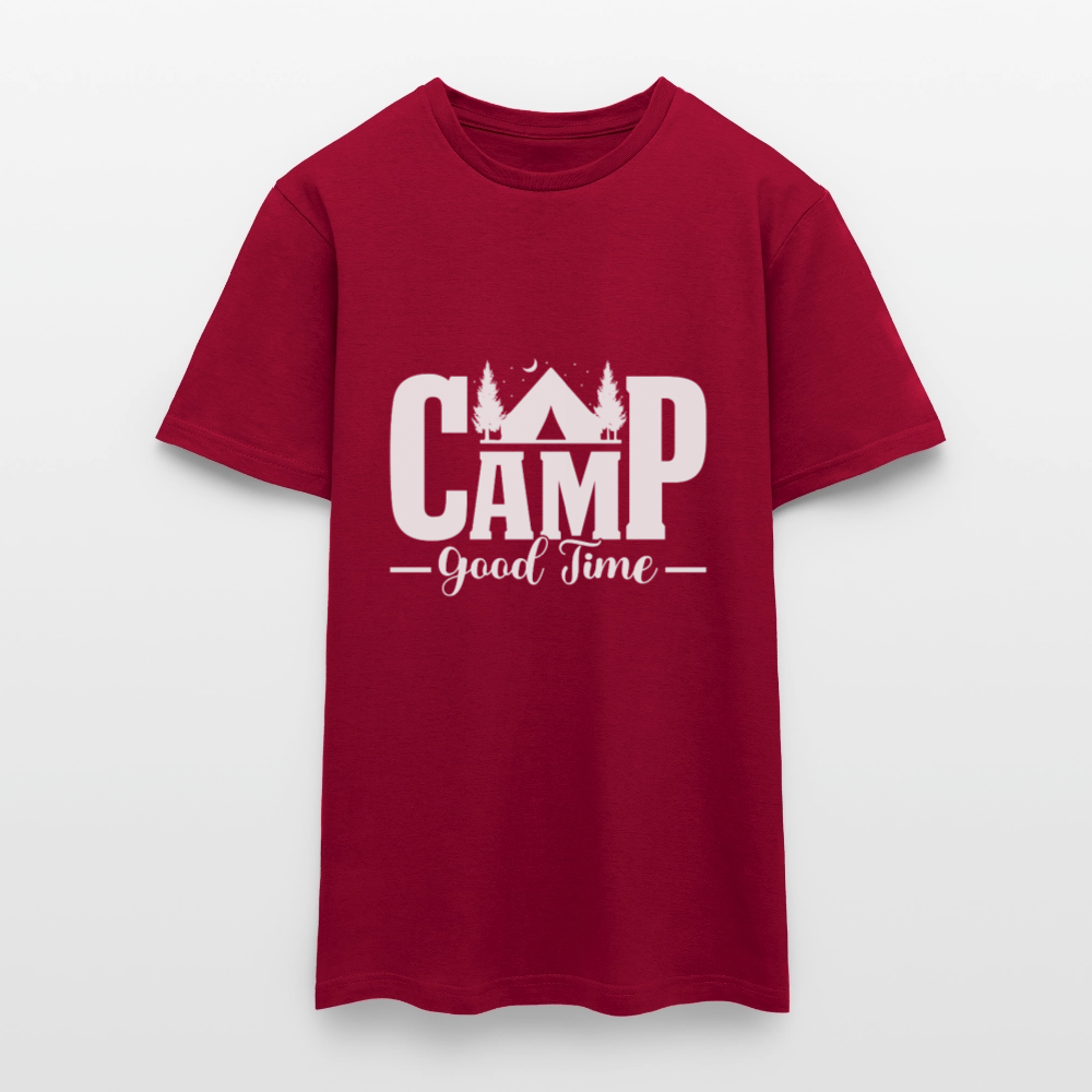 CAMP -GOOD TIME- | Männer T-Shirt - Ziegelrot