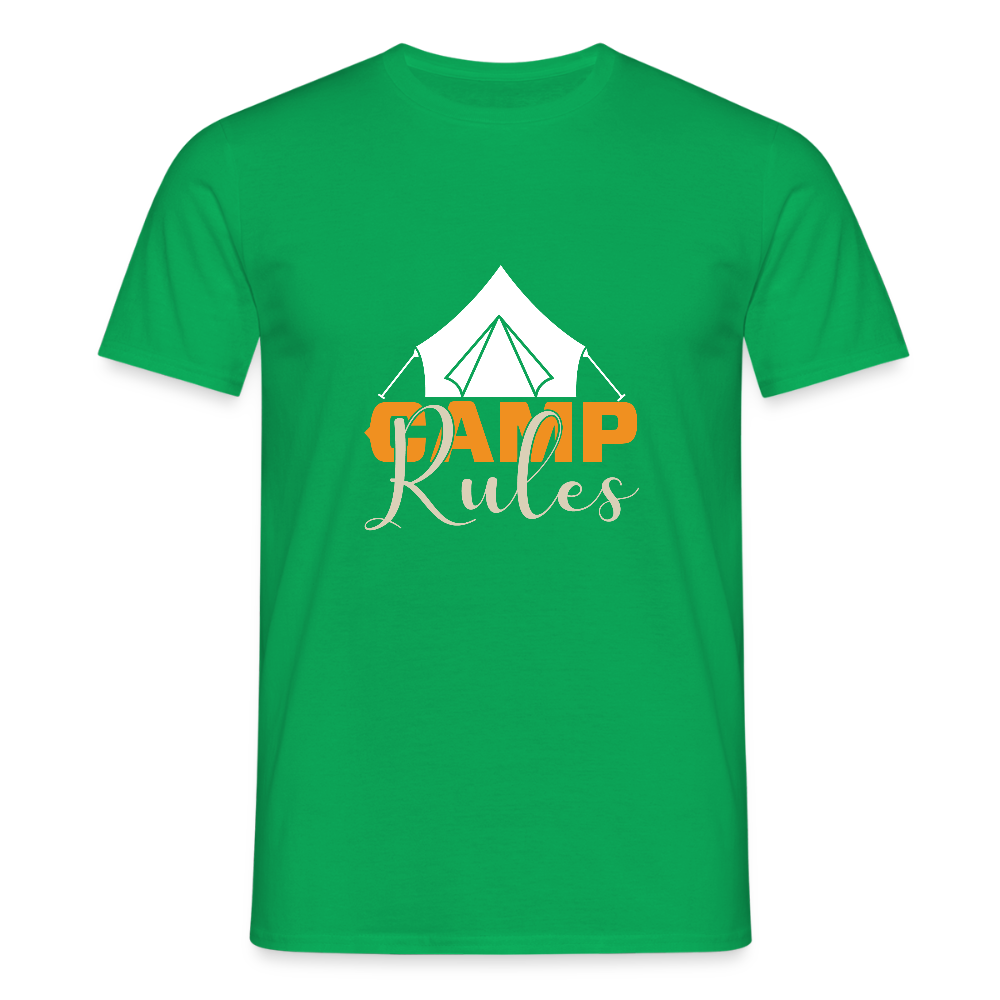 CAMP RULES | Männer T-Shirt - Kelly Green