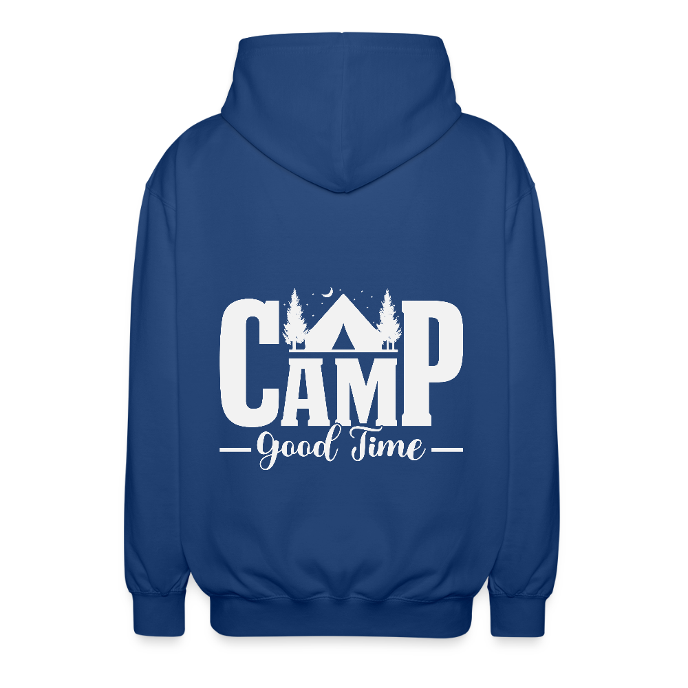 CAMP -GOOD TIME- | Unisex Kapuzenjacke - Royalblau