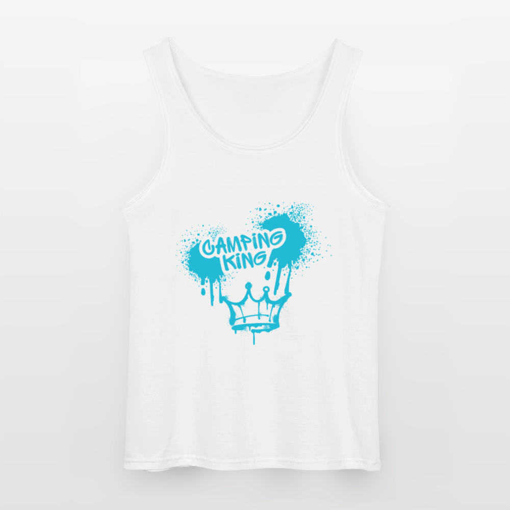 CAMPING KING | Gildan Männer Tank Top - Weiß