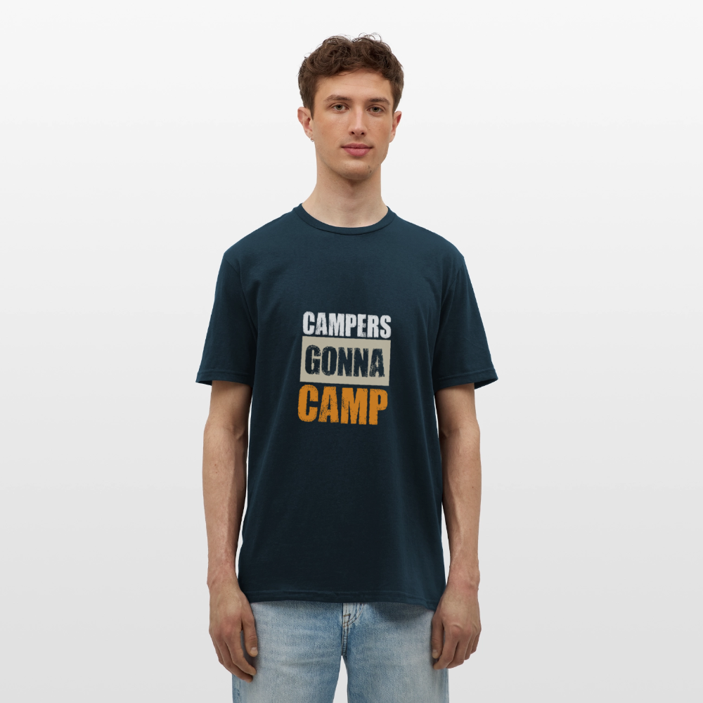 CAMPERS GONNA CAMP | Männer T-Shirt - Navy