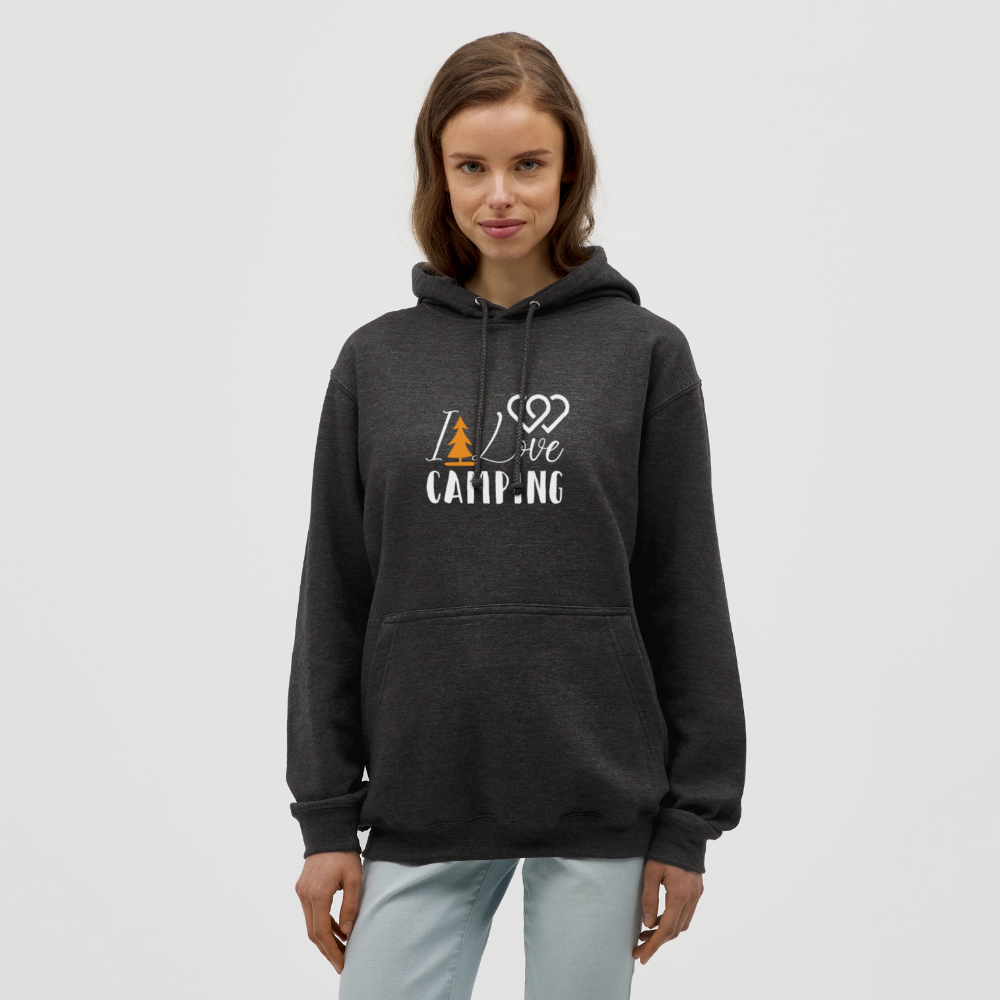 I LOVE CAMPING | Unisex Hoodie - Anthrazit