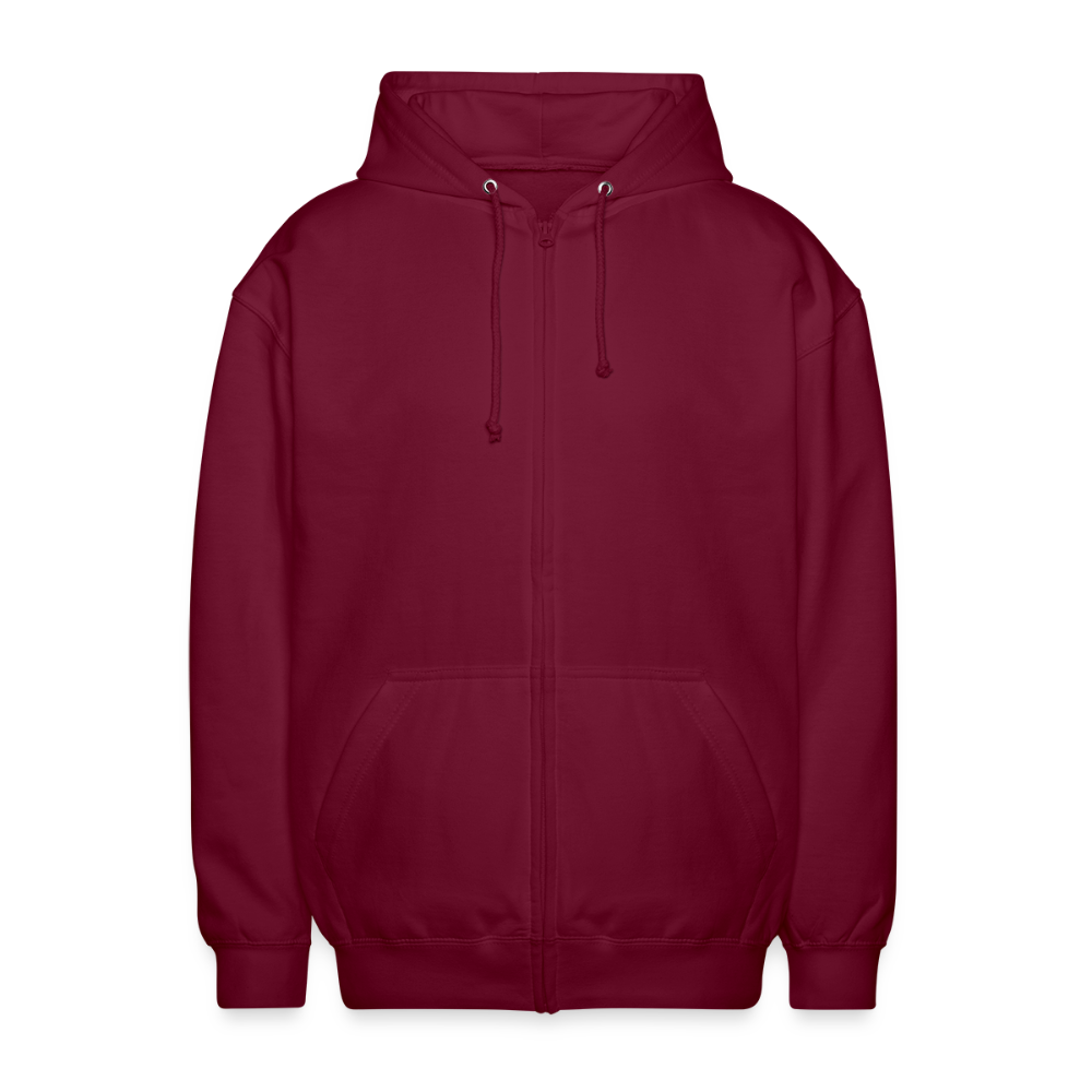 Freiheit beginnt da, wo der Asphalt endet | Unisex Kapuzenjacke - Bordeaux