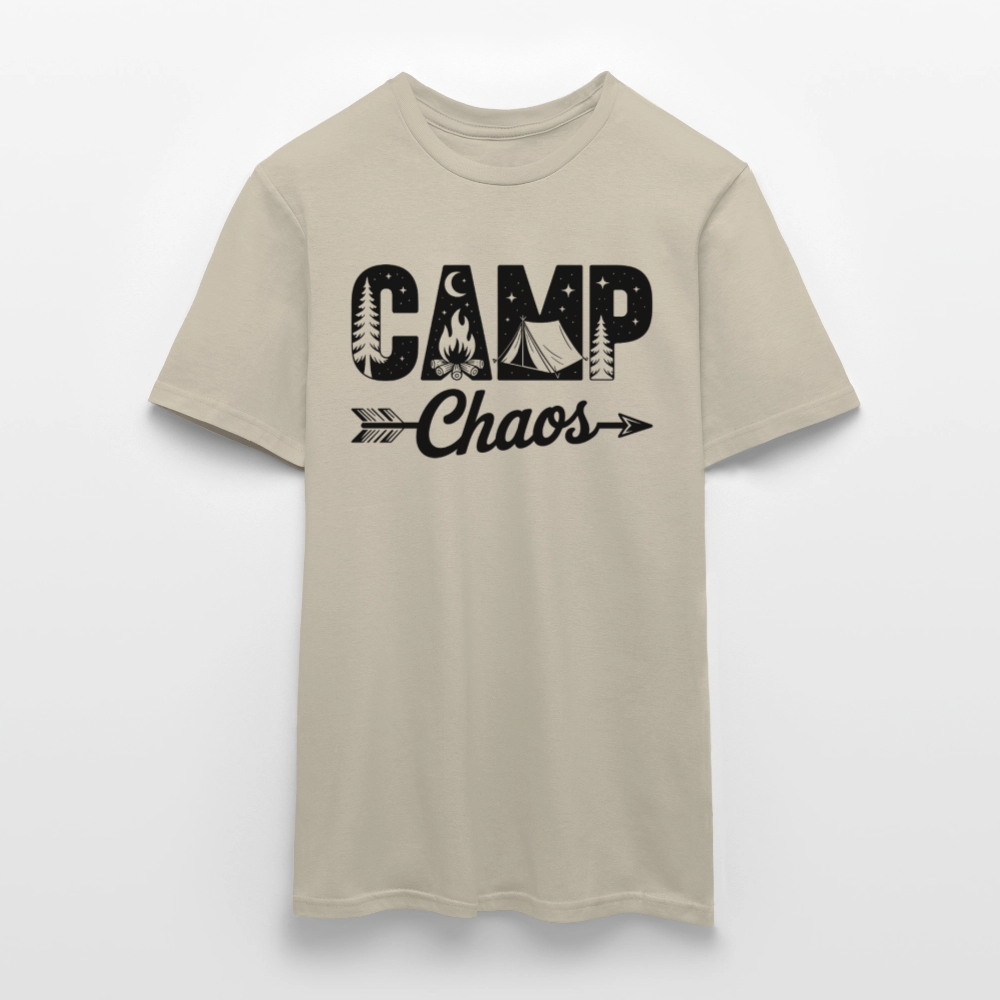 CAMP CHAOS | Männer T-Shirt - Sandbeige