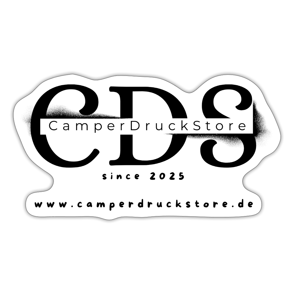 CDS Sticker - Mattweiß