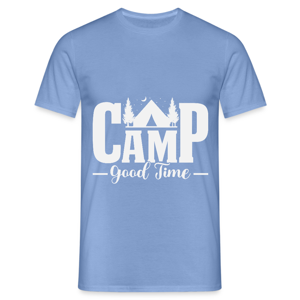 CAMP -GOOD TIME- | Männer T-Shirt - Carolina Blue