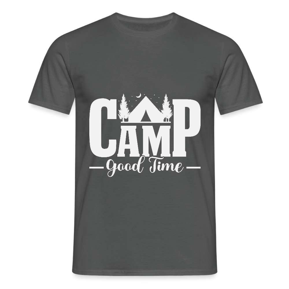 CAMP -GOOD TIME- | Männer T-Shirt - Anthrazit