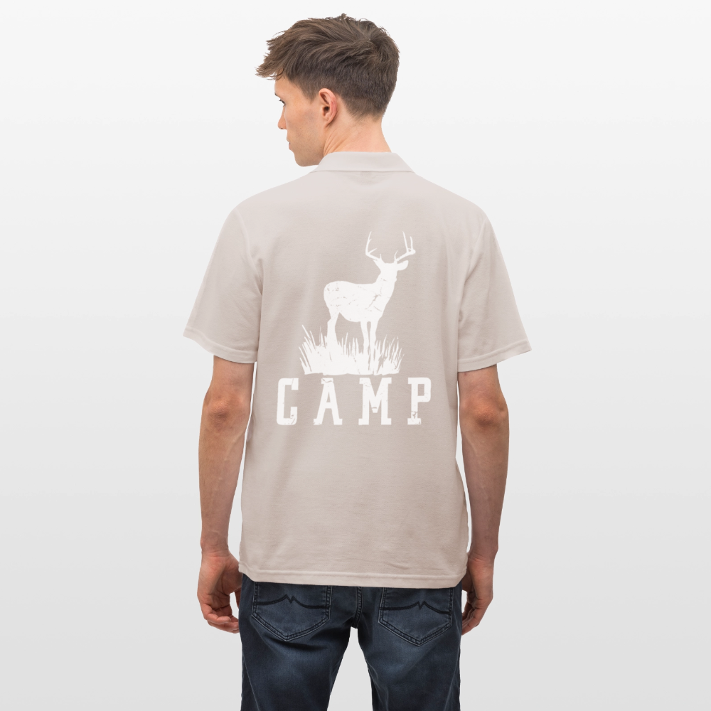Camp | Männer Poloshirt - Beige
