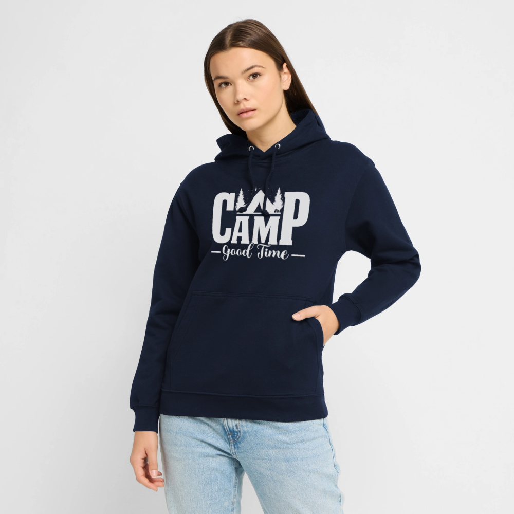 CAMP - GOOD TIME- | Unisex Hoodie - Navy