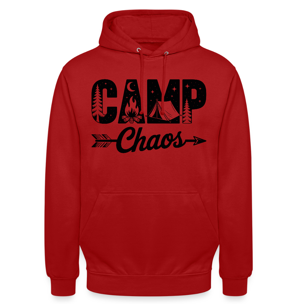 CAMP CHAOS | Unisex Hoodie - Rot