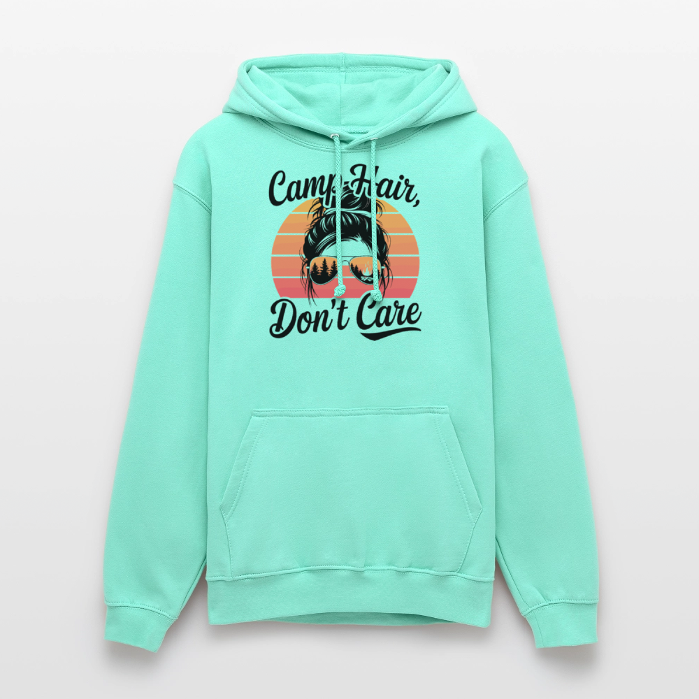 CAMP HAIR, DON´T CARE | Unisex Hoodie - Mint
