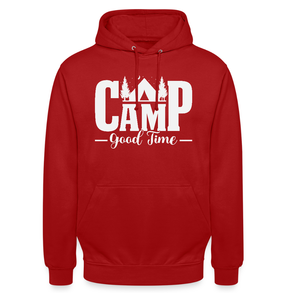 CAMP - GOOD TIME- | Unisex Hoodie - Rot