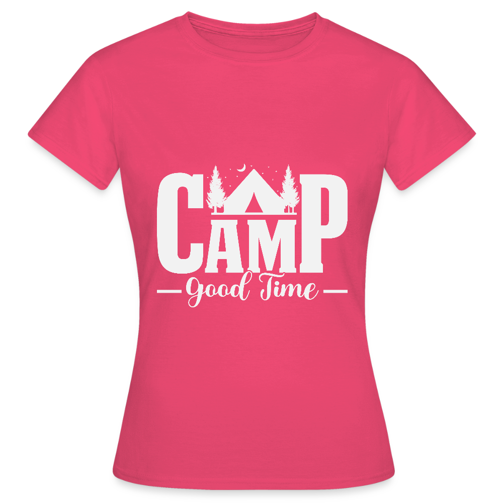 CAMP -GOOD TIME- | Frauen T-Shirt - Azalea